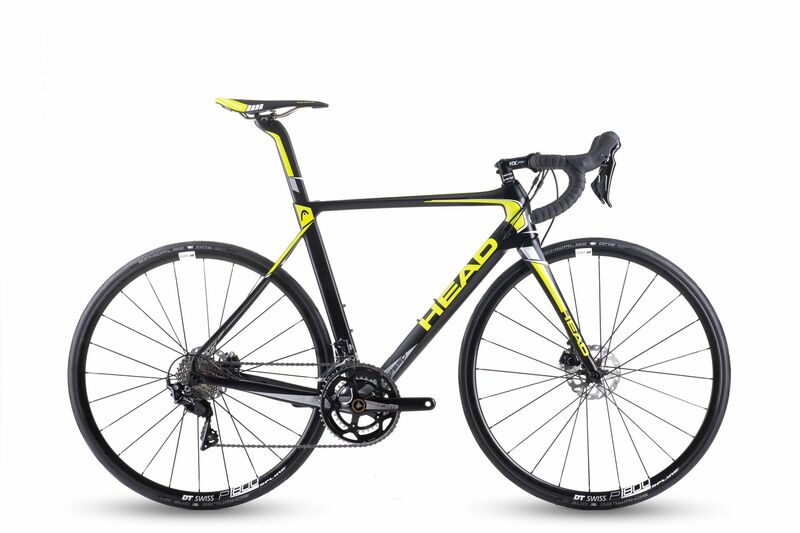 Head silniční kolo I SPEED III black matt/yellow